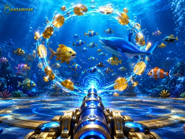 Eksplorasi area bawah laut di Shade Dragon Fishing